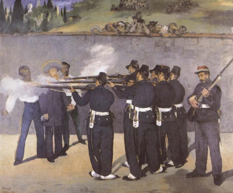 Edouard Manet The Execution of Emperor Maximilian china oil painting image